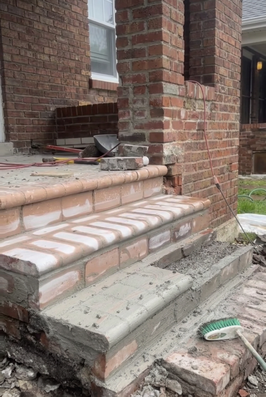 Front Steps — Completed